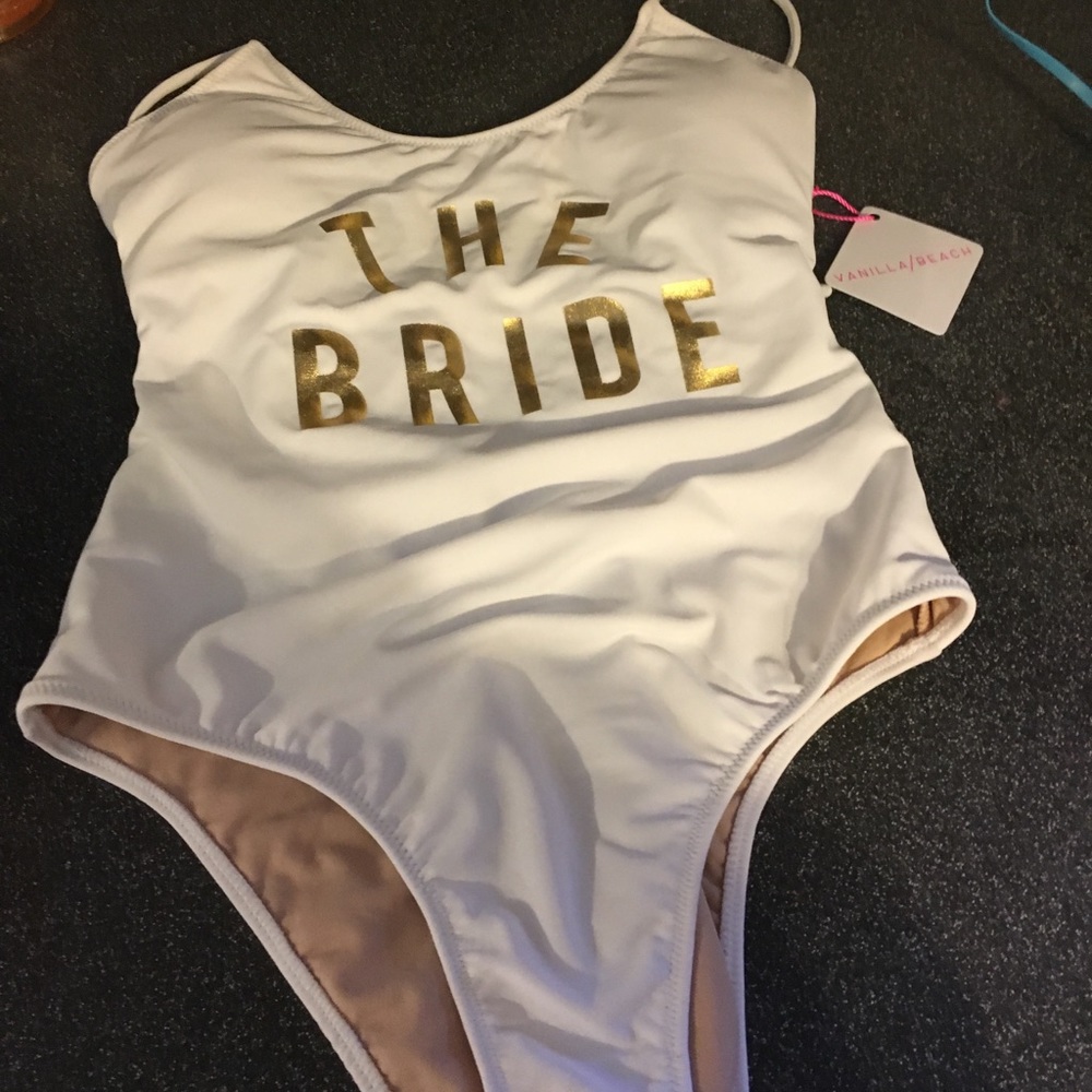 The bride swimsuit honeymoon NWT s-m-xl Wedding - Picture 5 of 8